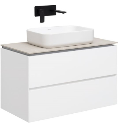 Тумба под раковину Allen Brau Infinity 85 1.21001.WM белый матовый