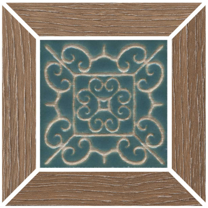 Вставка Тровазо наборный карамельный матовый 13x13x0,9