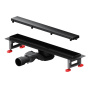 W01SC-U11-050-04BM MasterFlow Трап для душа линейный универс затвор Tile 50см цвет черн мат W01SC-U11-050-04BM MasterFlow Трап для душа линейный универс затвор Tile 50см цвет черн мат