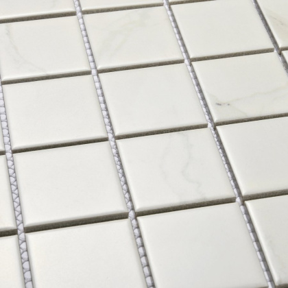 Мозаика керамогранитная  Calacatta-48 300 мм × 300 мм × 6 мм (20шт/1,872м2), м2