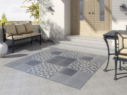 Декор напольный ST10\SG9118 Аллея серый 30*30*8 (уп/8шт), шт