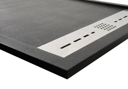 Душевой поддон Creto Scala 160x90 прямоугольный, черный Душевой поддон Creto Scala 160x90 прямоугольный, черный