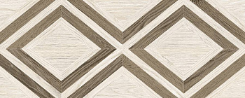 Плитка настенная Wisdom бежевый узор 20х50 (11шт/1.1м2), м2