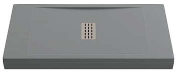 Душевой поддон Creto Etna 160x90 прямоугольный, серый Душевой поддон Creto Etna 160x90 прямоугольный, серый