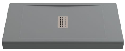 Душевой поддон Creto Etna 160x90 прямоугольный, серый Душевой поддон Creto Etna 160x90 прямоугольный, серый