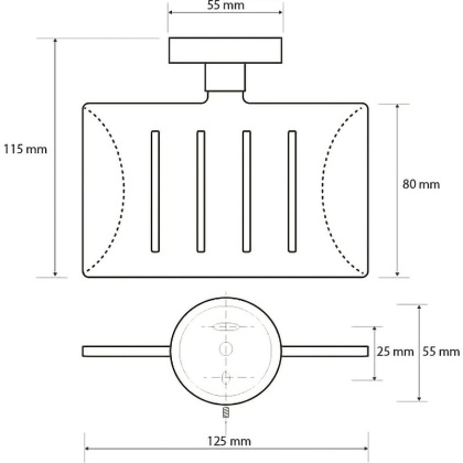 Мыльница Bemeta Neo 104208085 Нержавеющая сталь