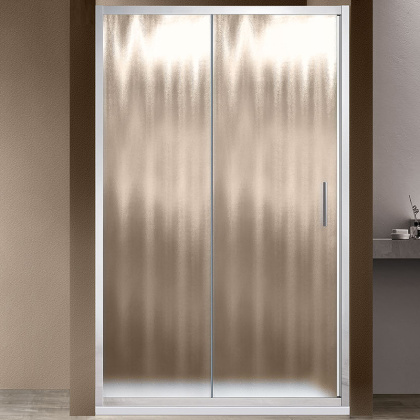 Душевая дверь Garda VDS-1G160CH, 1600, хром, стекло шиншилла