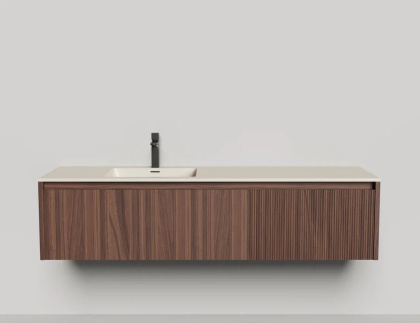 Подвесная тумба Domino 1600, шпон, Onda Plus