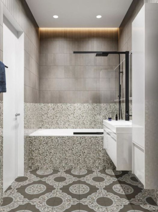 Керамогранит  SG653522R Бричиола серый (60см*60см*9мм) (5шт/1,8м2) лаппатированный обрезной, м2