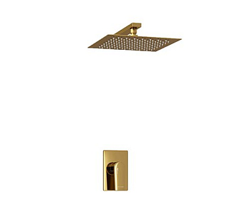 A55180 Встраиваемый комплект для душа с верхней душевой насадкой Wasserkraft A55180 Встраиваемый комплект для душа с верхней душевой насадкой Wasserkraft