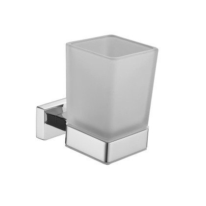 Стакан керамический с держателем, SG5612 Shevanik, Хром Стакан керамический с держателем, SG5612 Shevanik, Хром