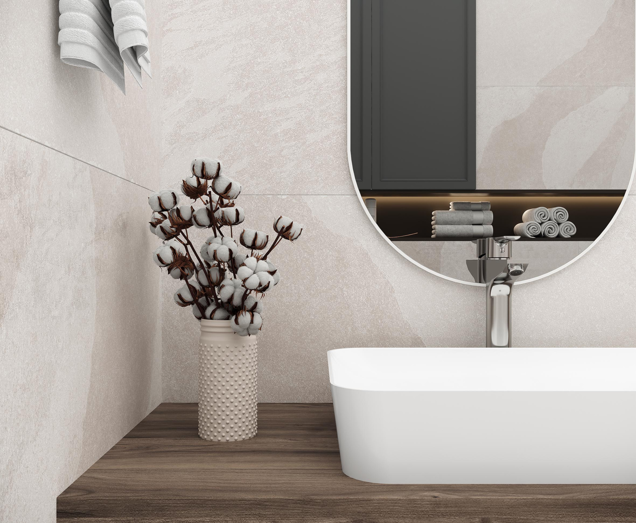 Forenza Bianco Керамогранит светло-серый 60х120 Сатинированный Карвинг