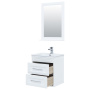 Комплект мебели для ванной Aquanet Бостон М 60 белый матовый Комплект мебели для ванной Aquanet Бостон М 60 белый матовый