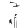 953520300 Gala встраиваемая душевая система  с ванно-душевым смесителем, чёрный