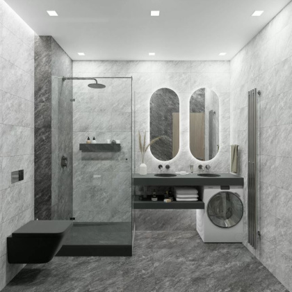 6260-0220 Керамогранит Thor_GT Серый 30x60 _ 1\46,08