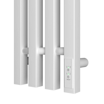 Полотенцесушитель электрический Point Гермес PN13832W П3 180x1200 диммер справа, белый Полотенцесушитель электрический Point Гермес PN13832W П3 180x1200 диммер справа, белый