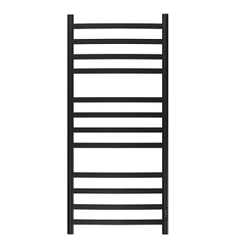 Полотенцесушитель электрический Point Антея PN17852B П12 500x1200, диммер справа, черный Полотенцесушитель электрический Point Антея PN17852B П12 500x1200, диммер справа, черный