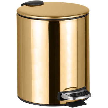 Ведро для мусора Bemeta Brilo 161315010 Золото, 5 л Ведро для мусора Bemeta Brilo 161315010 Золото, 5 л