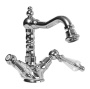 DIAMOND-BS2-01-Sw Смеситель на биде с донным клапаном, исполнение хром, ручки Swarovski DIAMOND-BS2-01-Sw Смеситель на биде с донным клапаном, исполнение хром, ручки Swarovski