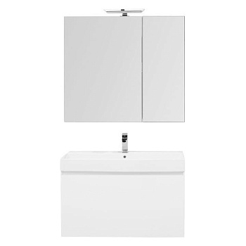 Мебель для ванной Aquanet Йорк 100 белый Мебель для ванной Aquanet Йорк 100 белый