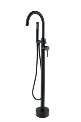 Смеситель для ванны/душа Orange Steel M99-336b напольный, черный Смеситель для ванны/душа Orange Steel M99-336b напольный, черный