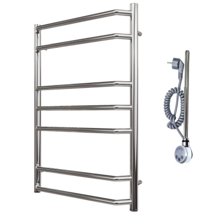 Полотенцесушитель электрический Point Венера PN07158E П7 500x800 левый/правый, хром Полотенцесушитель электрический Point Венера PN07158E П7 500x800 левый/правый, хром