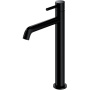 Смеситель для умывальника высокий OMNIRES Y Y1212BL (черный BLH)  