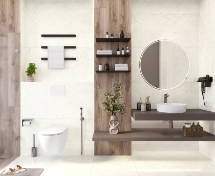 Connect Marfil Керамогранит светло-бежевый SG50002722R 60х119,5 полированный Connect Marfil Керамогранит светло-бежевый SG50002722R 60х119,5 полированный