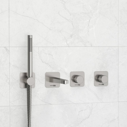 A6451.296.298.275.100.276 Встраиваемый комплект для ванны с лейкой и изливом A6451.296.298.275.100.276 Встраиваемый комплект для ванны с лейкой и изливом