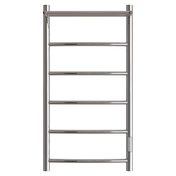 Полотенцесушитель электрический Point Афина PN04848P П5 400x800 с полкой, диммер справа, хром Полотенцесушитель электрический Point Афина PN04848P П5 400x800 с полкой, диммер справа, хром