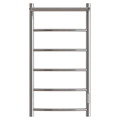 Полотенцесушитель электрический Point Афина PN04848P П5 400x800 с полкой, диммер справа, хром Полотенцесушитель электрический Point Афина PN04848P П5 400x800 с полкой, диммер справа, хром