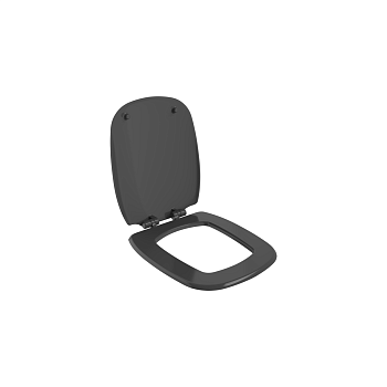 Сиденье с крышкой Fenice, дюропласт, плав.опускание, черный A0327-005, шт Сиденье с крышкой Fenice, дюропласт, плав.опускание, черный A0327-005, шт