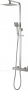Душевая стойка Aquanet Steel AF210-71TS Душевая стойка Aquanet Steel AF210-71TS