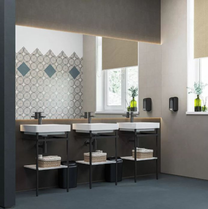 Керамогранит DD173300R Про Чементо синий темный (40,2см*40,2см*8мм) (10шт/1,62м2) матовый, м2