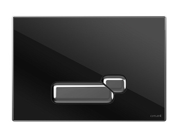 Кнопка ACTIS для LINK PRO_VECTOR_LINK_HI-TEC стекло черный