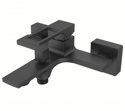 LUCE Смеситель для ванны и душа, чёрный LUC-VAS-NERO