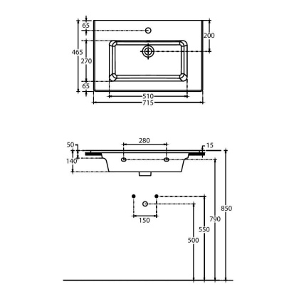 Раковина Allen Brau Fantasy 72 4.11024.20 белый глянец Раковина Allen Brau Fantasy 72 4.11024.20 белый глянец
