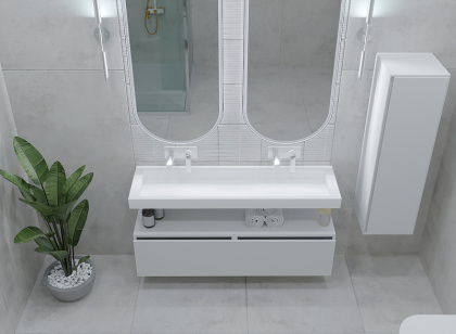 Ящик под столешницу 100см WHITE глянец VALLESSI UNO-S 897-100-W Boheme