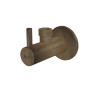 Угловой вентиль с фильтром 1/2"×1/2", бронза-antic