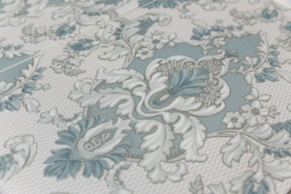 Декор настен. VT\B253\6000 Браганса голубой 25см*40см*8мм (1уп/10шт/1м2) матовый, шт