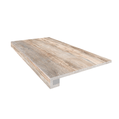 Комплект (Ступень BG00 (33x120) непол. (прямоугол. бортик) без насечек+ Подступенок (14,5x120)) Комплект (Ступень BG00 (33x120) непол. (прямоугол. бортик) без насечек+ Подступенок (14,5x120))