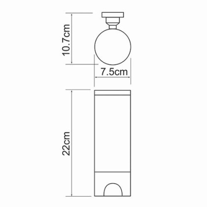 K-1079 Диспенсер для ватных дисков
