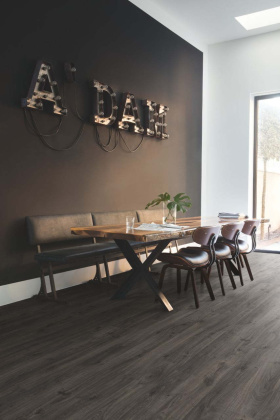 Ламинат Quick-Step Eligna U3833 Дуб изысканный темный (8мм/32кл/1,722 м2) 1380*156, м2