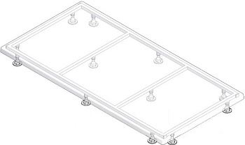Каркас для поддона Creto Etna 100x70 Каркас для поддона Creto Etna 100x70