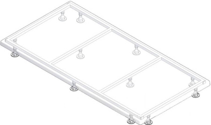 Каркас для поддона Creto Etna 100x70 Каркас для поддона Creto Etna 100x70