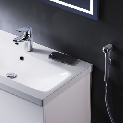 Смеситель Для раковины с гигиеническим душем F85C03000 Sunny