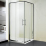 Душевой уголок RGW HO-31, 03063199-11, 90 х 90 x 195 см, дверь раздвижная, стекло прозрачное, хром