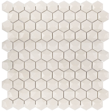 Стеклянная мозаика MATT 904D HONEY, Hexagon
