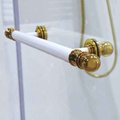 Душевой уголок RGW Viscount VI-81 100х100 02048100-18 профиль Белый стекло прозрачное