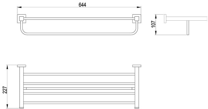 Полотенцедержатель Timo Selene 10058/00